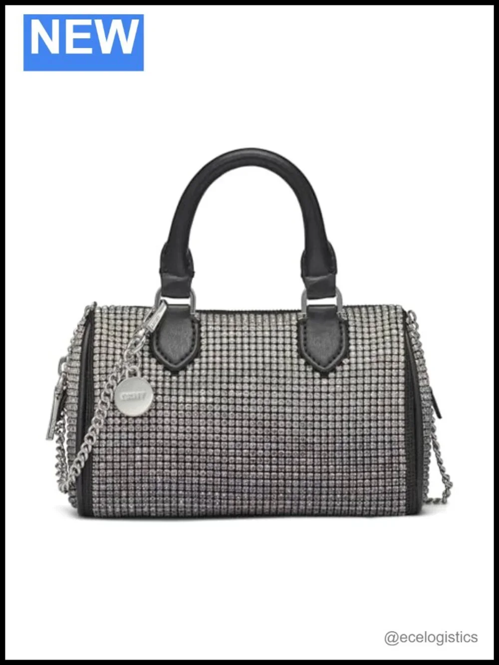 Faux Leather Small Satchel Crossbody Bag with Shoulder Strap